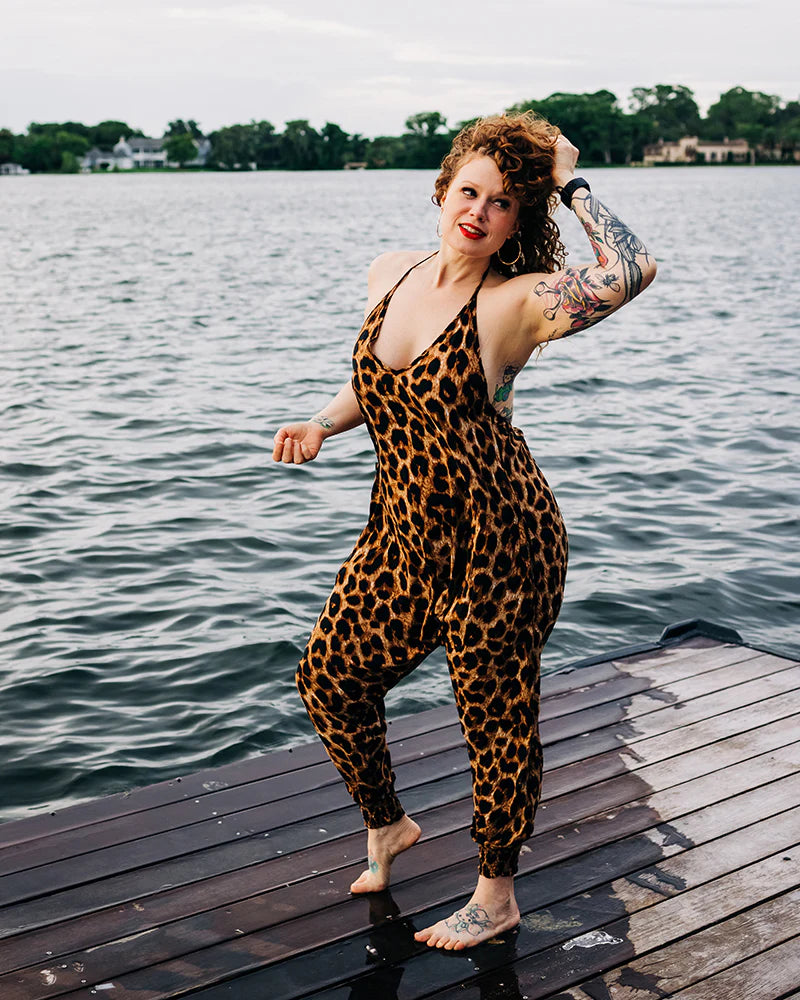 LEOPARD HAREM JUMPER - The Oracle Alchemist