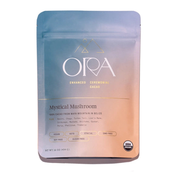 ORA Cacao-Mystical Mushroom Enhanced Cacao - Organic - Ceremonial - The Oracle Alchemist