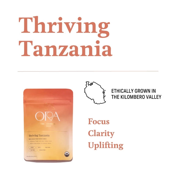 ORA Cacao - Thriving Tanzania 100% Cacao - Organic - Ceremonial - The Oracle Alchemist