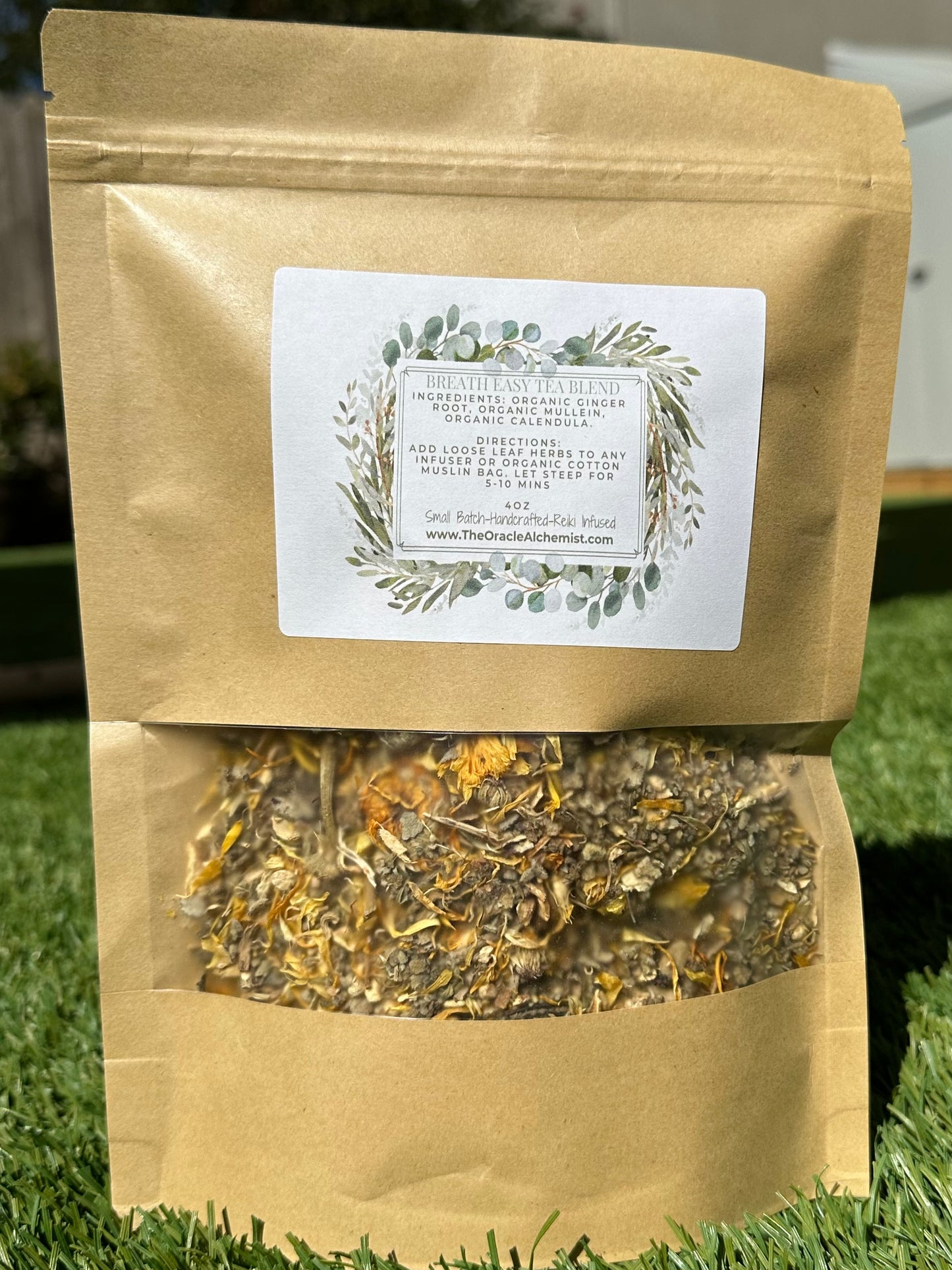 Breathe Easy Tea Blend - The Oracle Alchemist