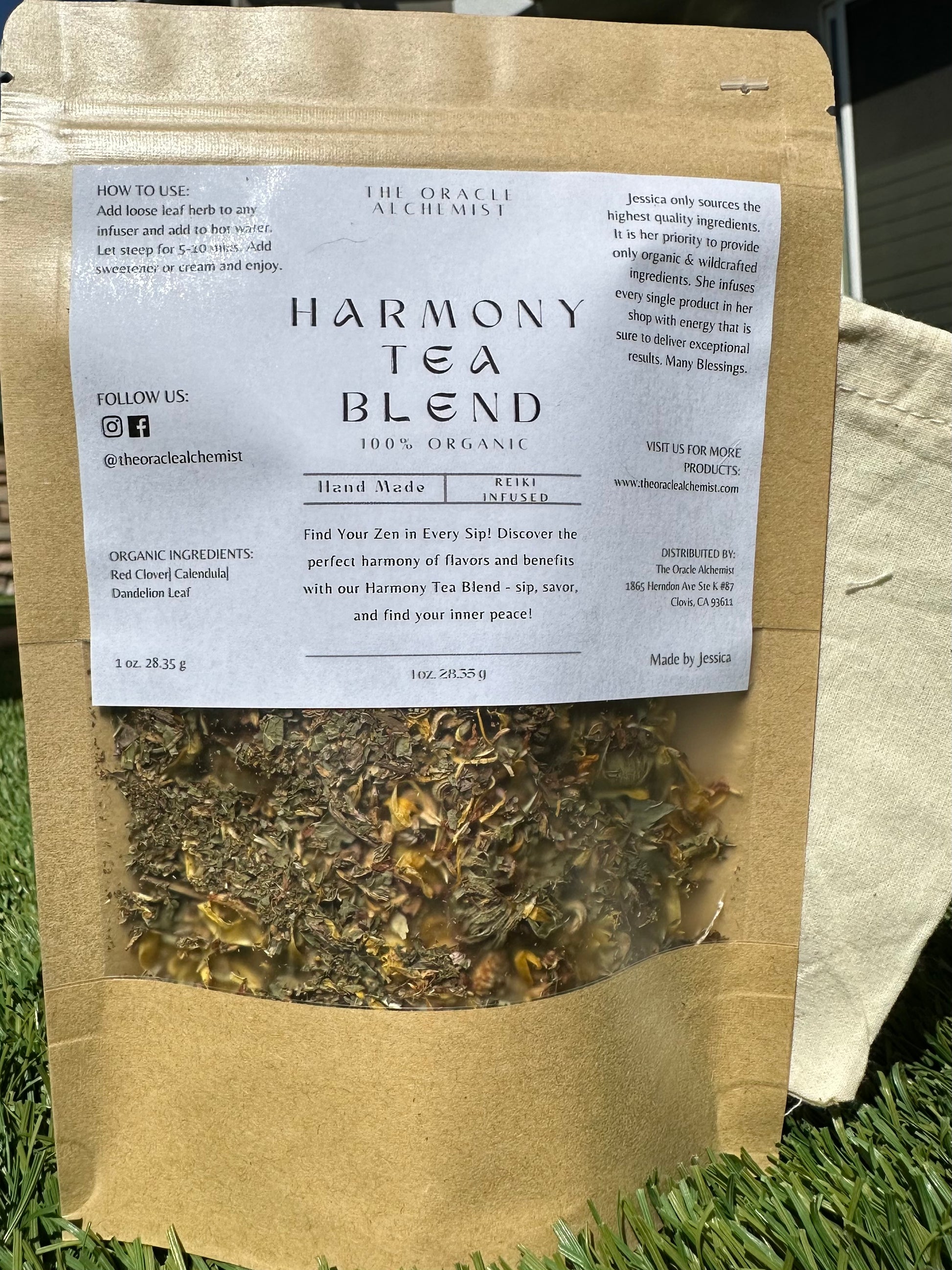 Harmony Tea Blend - The Oracle Alchemist