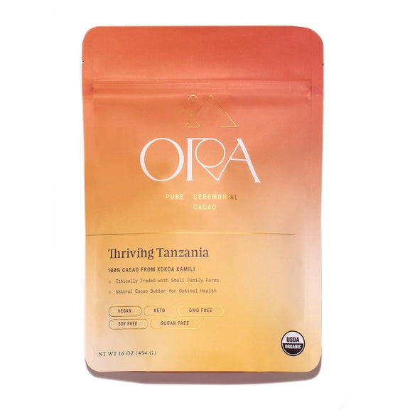 ORA Cacao - Thriving Tanzania 100% Cacao - Organic - Ceremonial - The Oracle Alchemist